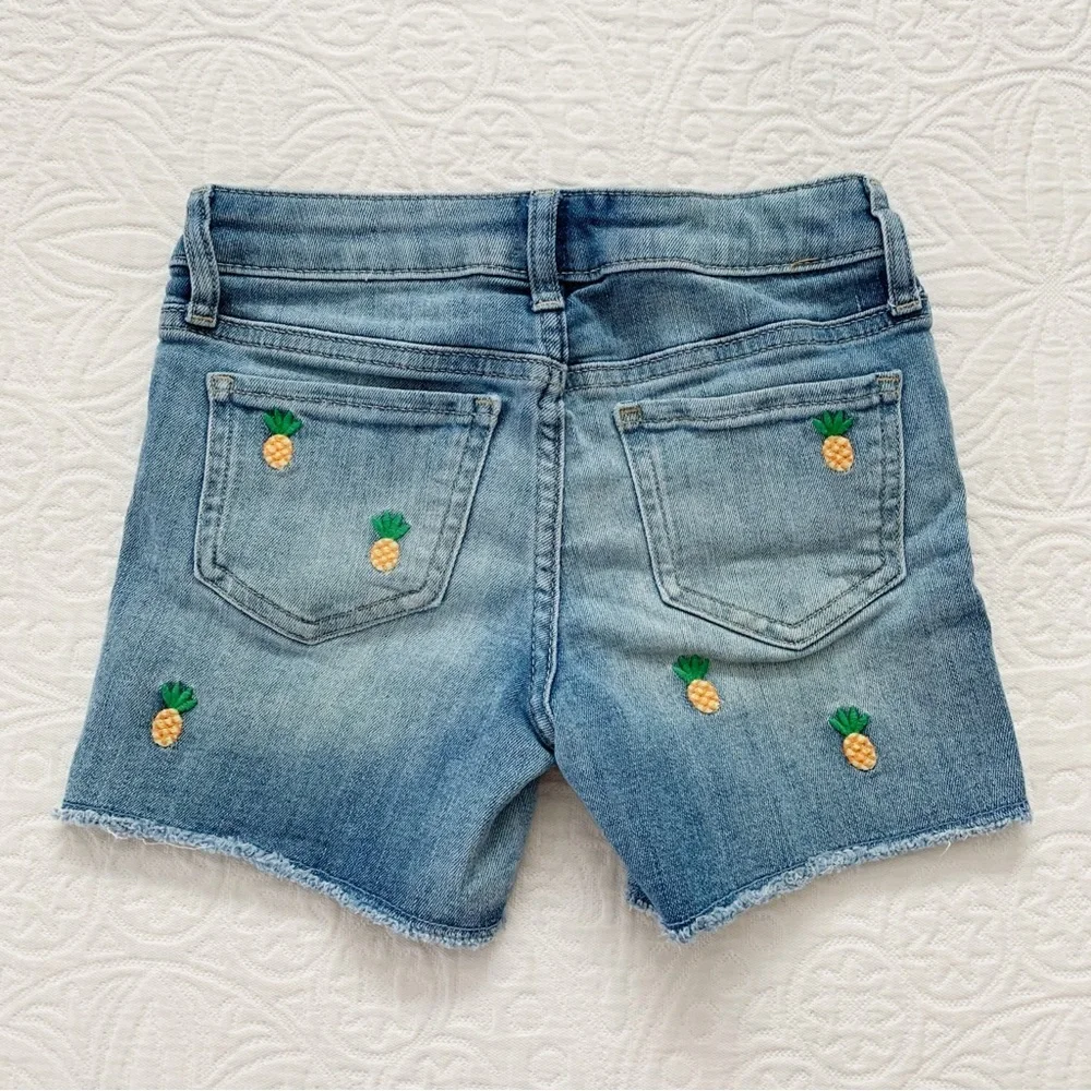 Gap Denim Kids' Pineapple Bermuda Stretch Midi Shorts‎